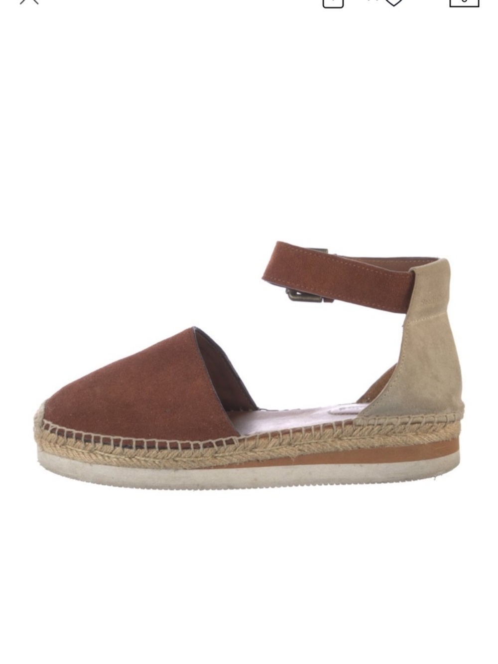SEE BY CHLOE suede espadrilles 
Size: 39
Worn in good condition